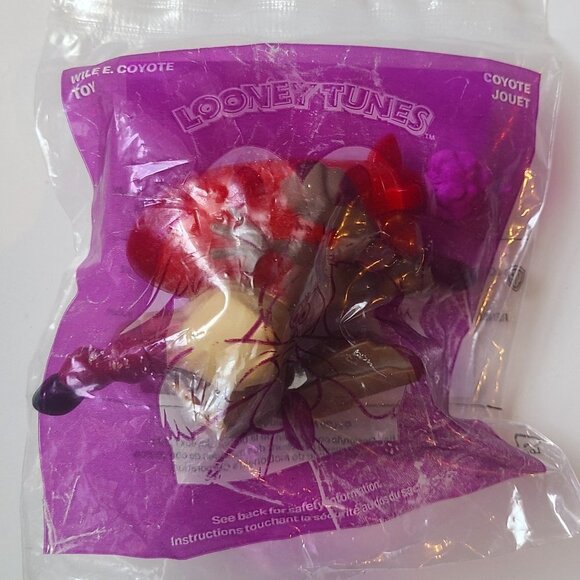 *5 for $20* McDonald's Happy Meal Toy - Looney Tunes - Coyote - Picture 1 of 2